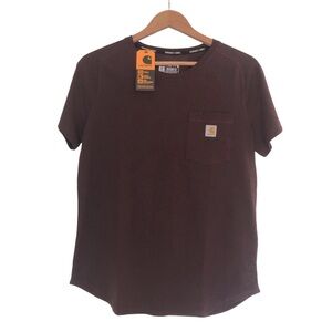 NWT Carhartt Plum Activewear Relaxed Fit T-Shirt
